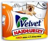 toilet paper - VELVET THE LONGEST with pritning 4 rolls